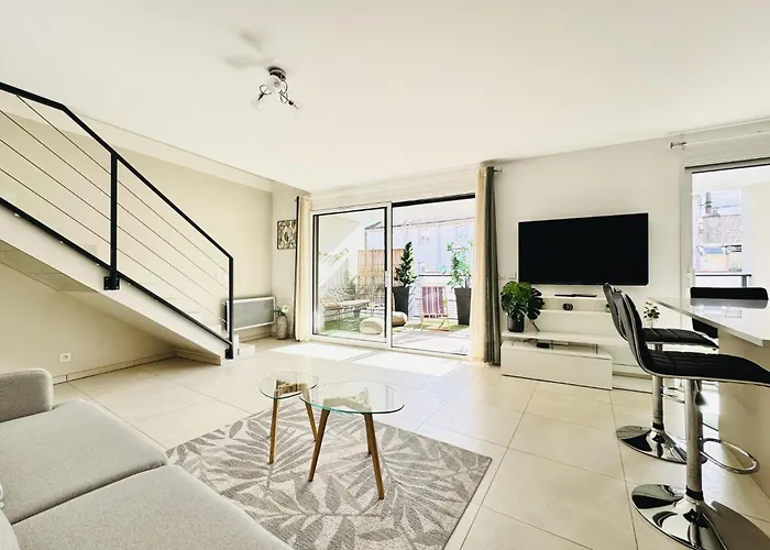 Le Carre Croisette - Duplex Terrasse Centre Apartman