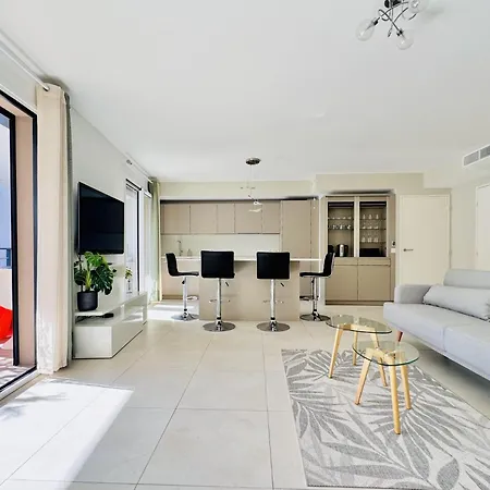 Le Carre Croisette - Duplex Terrasse Centre Apartament