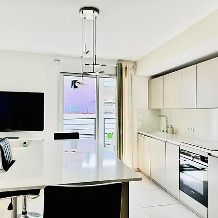 Apartament Le Carre Croisette - Duplex Terrasse Centre
